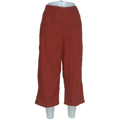 Culottes (Carisa) from ONLY Blue Denim Linen, Polyester, Viscose