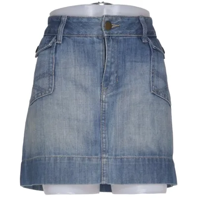 Denim skirt (Blue) from H&M Cotton, Polyester