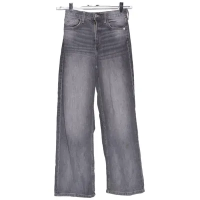 Jeans (WIDE LEG ADJUSTABLE WAIST HIGH WAIST) från H&M Bomull, Elastan