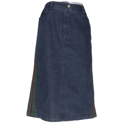 Jupe en jean (Bleu) de Gössl Coton, Élasthane