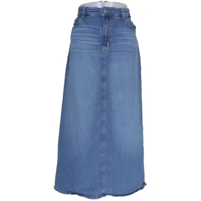 Denim skirt (Blue) from A.G. Elastane, Recycled cotton