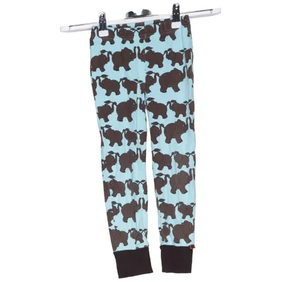 Pantalon de pyjama (Bleu, Marron) de Småfolk Coton