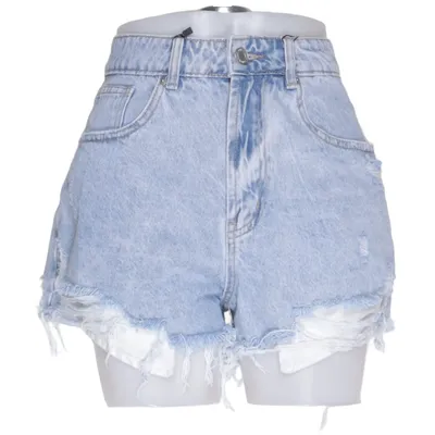 Jeansshorts (Blå) från Laulia Bomull, Polyester