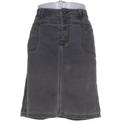 Jeansnederdel (Rebecca Skirt) fra Honey B Blue Bomuld, Elastan
