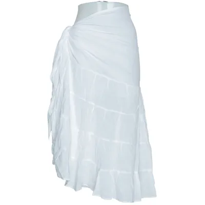 Jupe portefeuille (Blanc)