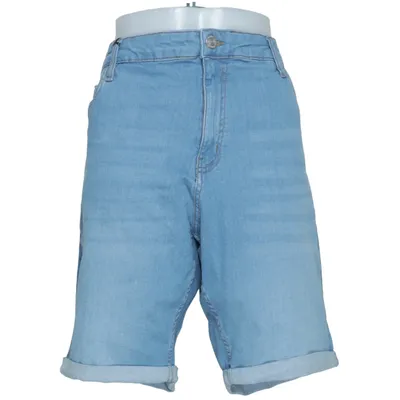 Short en jean (Bleu) de Janina Curved Coton, Élasthane
