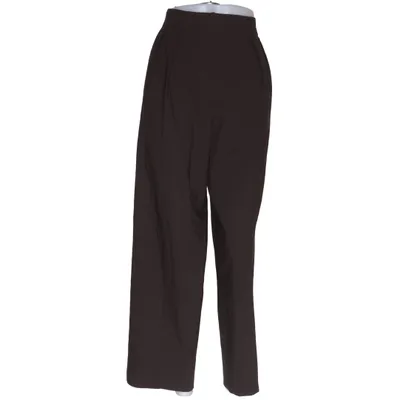 Kostuumbroek (Bruin) van Massimo Dutti Elastaan, Wol