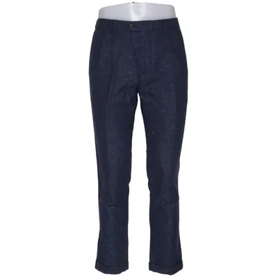 Suit pants (Blue) from Next Tailoring Polyamide, Polyester, Wool