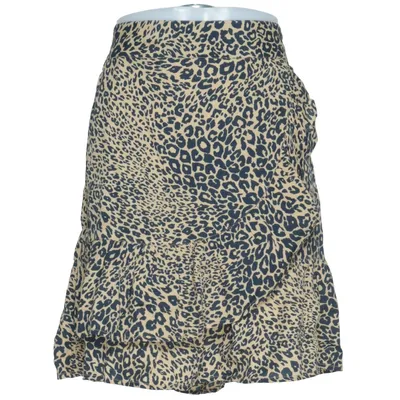 Skirt (Beige, Blue) from ALIX Viscose