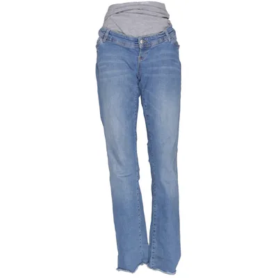 Maternity jeans (MLCRYSTAL STRAIGHT CROPPED JEANS A) from Mamalicious Cotton