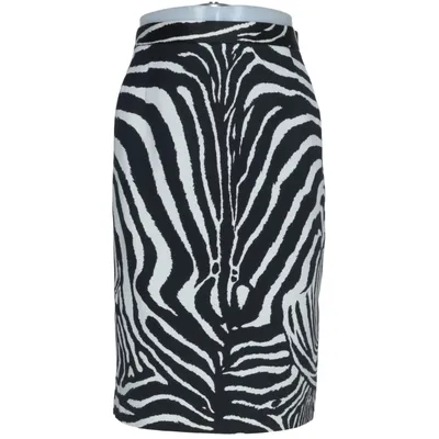 Skirt (Black, White) from Laurèl Wool