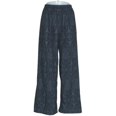 Palazzo pants (Gray, Black) from Romwe Elastane, Polyester