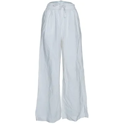 Palazzo pants (White) from Frame Cotton, Linen, Viscose
