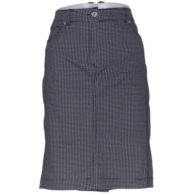 Rok (Zwart, Wit, Meerkleurig) van Brandtex Copenhagen Katoen, Elastaan