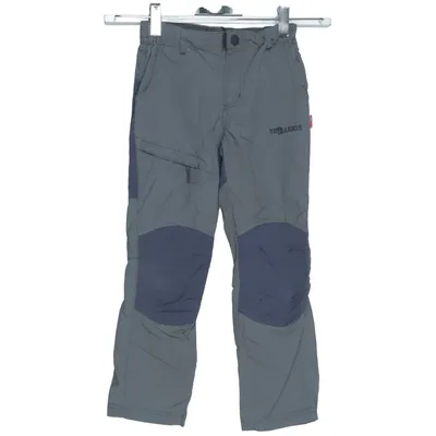 Outdoor pants (Gray) from Trollkids Polyamide, Polyester