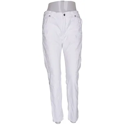 Jeans (White) from Dotted Blue Cotton, Elastane