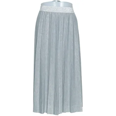 Nederdel (Grå) fra Ulla Popken Metallfiber, Polyester, Viscose