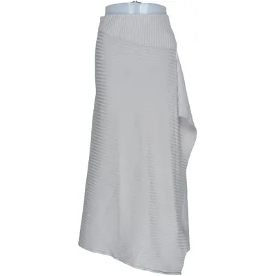 Långkjol (Beige) från Adolfo Dominguez Polyester, Viskos