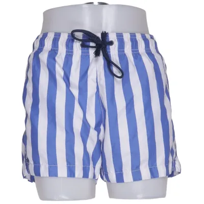 Badshorts (Blå, Vit) från H&M Polyester