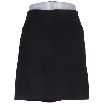 Läderkjol (Svart) från BZR by Bruuns Bazaar Skinn, Polyester