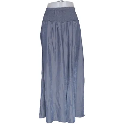 Långkjol (Blå) från Emery Rose Polyester, Viskos