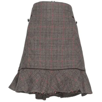 Nederdel (Bailey) fra Capri Collection Polyester, Uld