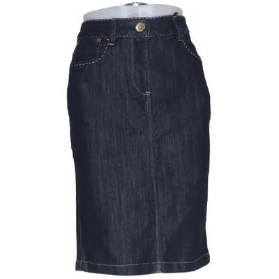 Jeansnederdel (Blå) fra More & More Bomuld, Polyester