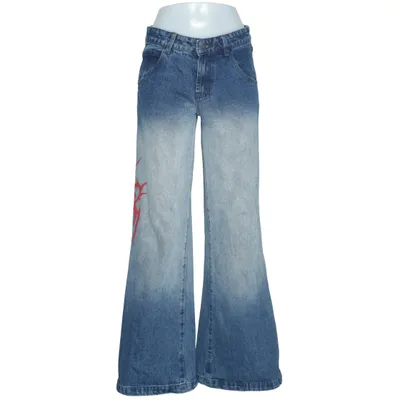 Jeans (Blå, Röd) från Jaded London Bomull