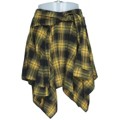 Wickelrock (Gelb, Schwarz) von Romwe
