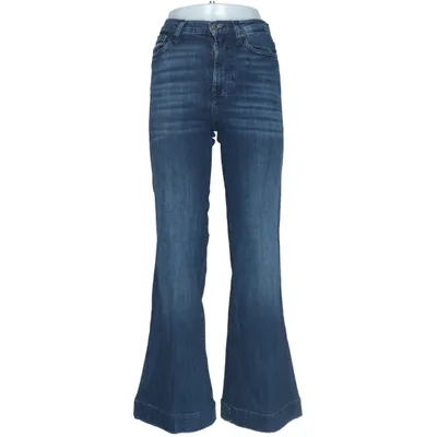 Jeans (Blå) från 7 for All Mankind Bomull, Elastan