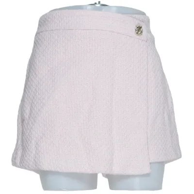 Skort (Roze) van Lumina Katoen, Elastaan