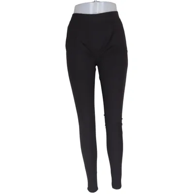 Broek (Zwart) van Plus Fine Elastaan, Polyamide, Polyester, Viscose, Wol