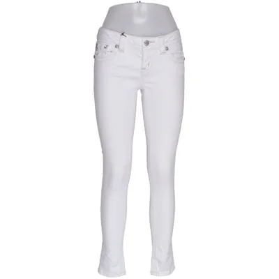 Jeans (Hvid) fra Miss Me Bomuld, Elastan, Polyester, Viscose