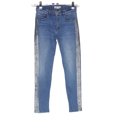 Jeans (Blue, Silver) from Zara Kids Denim Collection