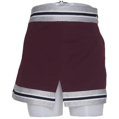 Träningskjol (Röd, Silverfärgad, Svart) från Varsity Polyester