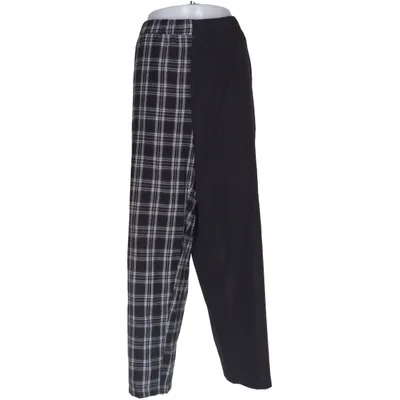 Byxor (Svart, Vit) från Romwe Polyester