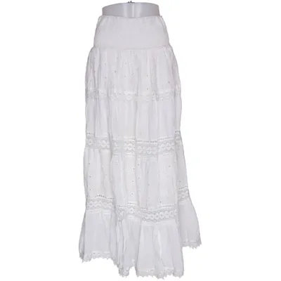 Långkjol (Vit) från Bigg Bull Bomull