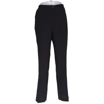 Kostuumbroek (Zwart) van Mari Philippe Elastaan, Polyester, Wol