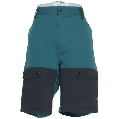 Outdoor shorts (Blue, Gray) from High Mountain Cotton, Elastane, Polyamide, Polyester