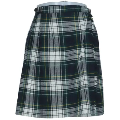 Wrap skirt (Green, Blue, White) from O'Neil of Dublin Acrylic, Cotton, Polyester