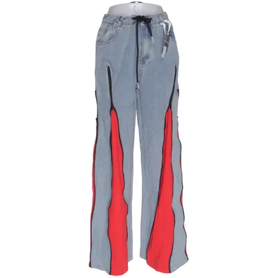 Jeans (Blau, Rot, Mehrfarbig) von Innovare Denim Baumwolle, Polyester