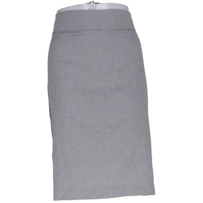 Skirt (Gray, White) from Chopin Cotton, Elastane, Polyester