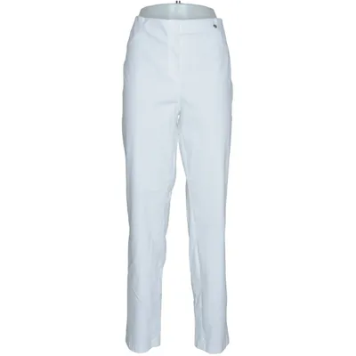 Pants (Robell Bella 09 - 68 cm indv ben - hvid) from Robell Jeans Cotton, Elastane, Polyester