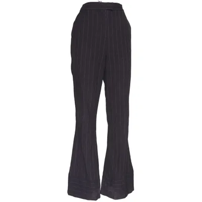 Pantalon patte d'éléphant (Gris) de Hoss Intropia Élasthane, Polyester, Viscose