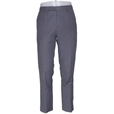 Pantalon de costume (Gris) de A Dong Silk