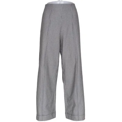 Culottes (Black, White) from Christian Siriano Elastane, Polyester, Viscose