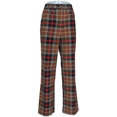 Pants (Brown, Black, Red) from Monki Elastane, Polyester, Viscose