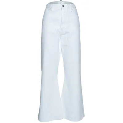 Jeans (White Raw Fray) from Frame Cotton