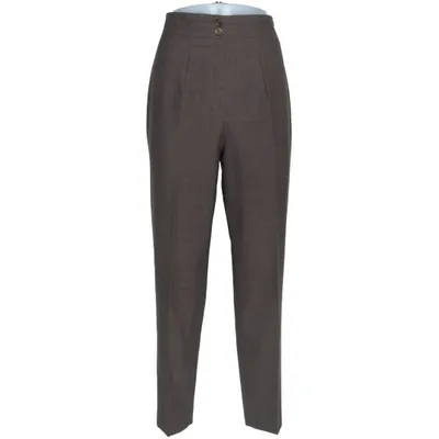 Pantalon de costume (Marron) de Gira Puccino Élasthane, Polyester, Laine