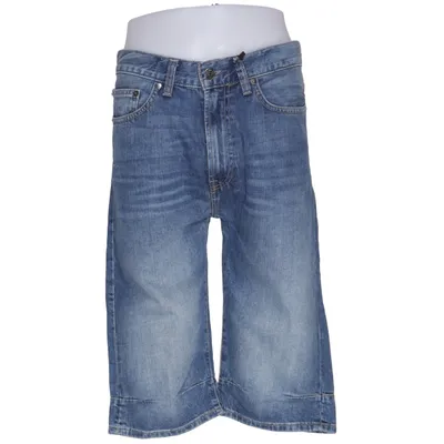 Denim shorts (Blauw) van Dressmann Katoen